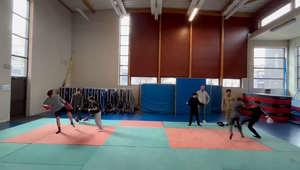 Savate Boxe Française - Collège Descartes - 5ème.mp4