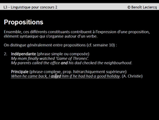 LPC_Syntagmes & Propositions