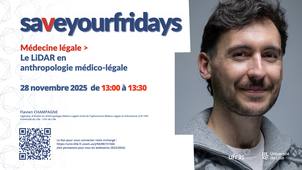 Le LiDAR en anthropologie médico-légale - FLAVIEN CHAMPAGNE