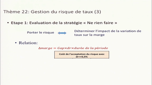 Gestion du risque de taux part. 3