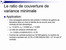 marchés dérivés, les contrats à terme, vidéo 3
