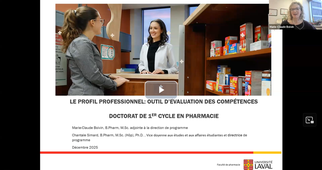 Conférence Marie-Claude Boivin - Présentation du portfolio de Laval - Québec