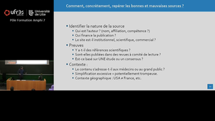 Cours Pr GERARD - mercredi 19 novembre - 10h00  à 11h00