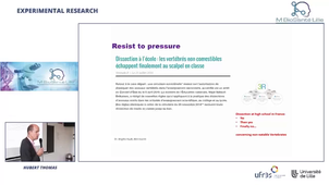 Experimental research - Pr. HUBERT THOMAS