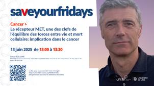 Le récepteur MET, une des clefs de l'équilibre des forces entre vie et mort cellulaire ; implication dans le cancer - TULASNE DAVID