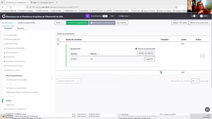 QUOTA LimeSurvey : Limiter une enquête à 100 répondants