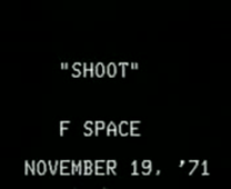 Shot, Chris Burden,1971