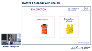 Master 2 biology and Health - Gilles Grosjean : Fire Hazard & Evacuation