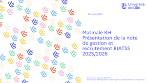 Présentation - Note de rentrée BIATSS