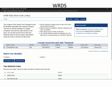 Usage WRDS&EIKON Vidéo5