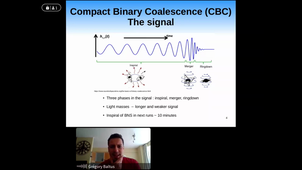 #10 - Gregory Baltus - Detecting The Early Inspiral Of A Gravitational Wave Signal With Convolutional Neural Networks