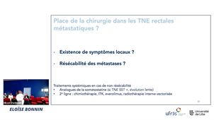 Tumeurs neuroendocrines rectales - 12 juin 2024 - Eloïse Bonnin