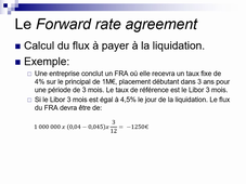 marchés dérivés, les contrats à terme, vidéo 6