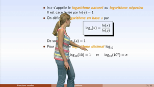 Fonctions usuelles - partie 1 : logarithme et exponentielle