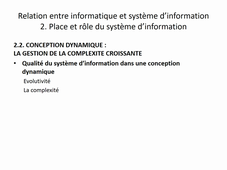 Système d'Information - introduction - partie 05