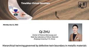 TimeMan Seminar - Qi ZHU