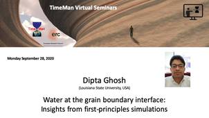 TimeMan Seminar - Dipta Ghosh