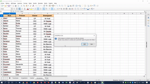 TD Tableur - Exercice 9
