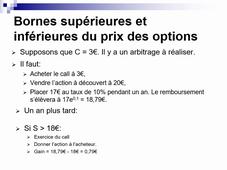 Marchés dérivés, les options vidéo 4