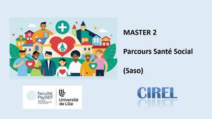 Master 2 Sciences de l’éducation et de la formation parcours Santé, Social (Saso)