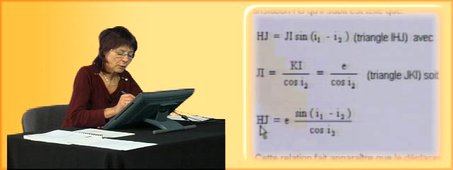 Cours d'optique géométrique: lame à faces parallèles