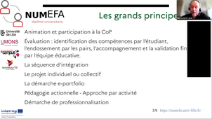 Présentation du Diplôme Universitaire NUMEFA (Numérique Enseignement et Formation d'Adultes)