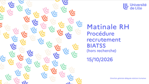 Matinale RH - Processus de recrutement BIATSS (hors recherche)