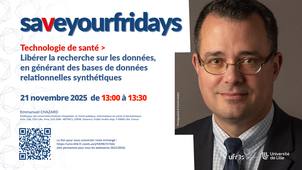 Libérer la recherche sur les données, en générant des bases de données relationnelles synthétiques - EMMANUEL CHAZARD