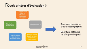 Vidéo 16 - Evaluer avec le portfolio