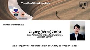 TimeMan Seminar - Xuyang (Rhett) ZHOU