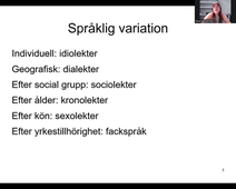 L3 lingvistik lektion 1a: Vad är språk?