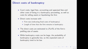 Auctions in Bankruptcy : overview (Part 1)