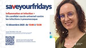 Un candidat vaccin universel contre les infections à pneumocoque - LAURYE VAN MAELE