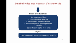 Contrat de capitalisation et PEA Assurance