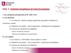 Déterminants Physiologiques de la performance (semestre 1 Part 2)