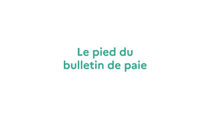 Bulletin de paie - EEC titulaire