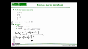 Onaag : Les complexes