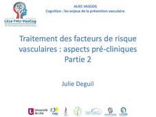 AUEC-VasCog - préclinique- Deguil