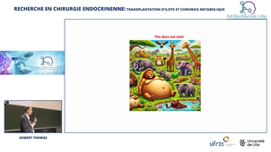 Recherche en chirurgie endocrinenne - Pr. HUBERT THOMAS