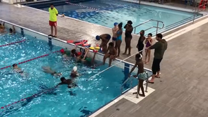 Natation-stage collège Jean Lebas Roubaix-Ethan Hinneman-M1 MEEF-Parcours EPS