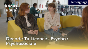 Décode ta licence : Psychosociale