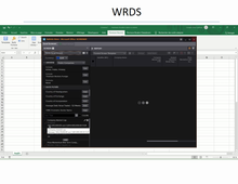Usage WRDS&EIKON Vidéo14