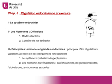 Déterminants Physiologiques de la performance (semestre 1 Part 3)