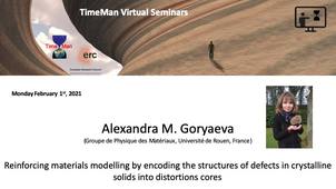TimeMan Seminar - Alexandra Goryaeva