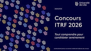 Webinaire - Concours ITRF, recrutements spécifiques et examen professionnel ASI