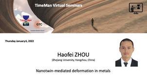 TimeMan Seminar - Haofei ZHOU