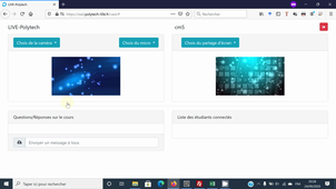 Connexion Polytech Live CM5