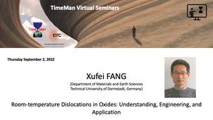 TimeMan Seminar - Xufei FANG