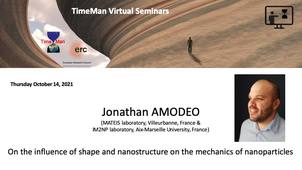 TimeMan Seminar : Jonathan AMODEO