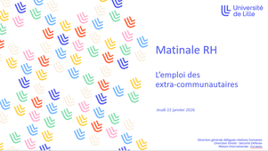 Matinale RH - Personnels extra-communautaires